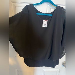 Black - Kim and Cami top